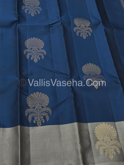 Half Mix - Pure Soft Silk Saree - VVPSS075