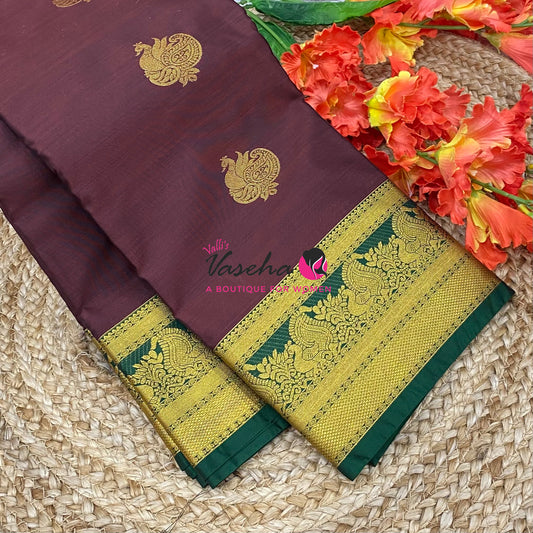 Semi Kanchi Silk - VVSKS014