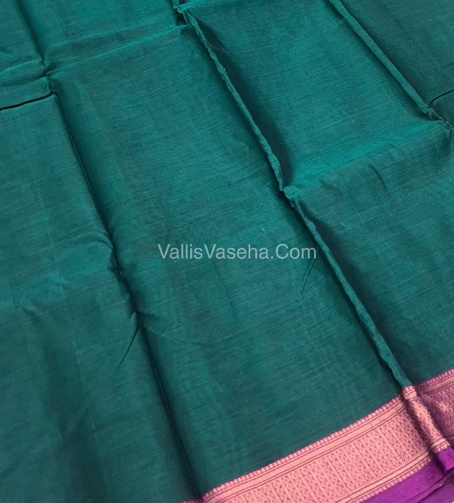 Dhaka Cotton Saree - VVDCS001
