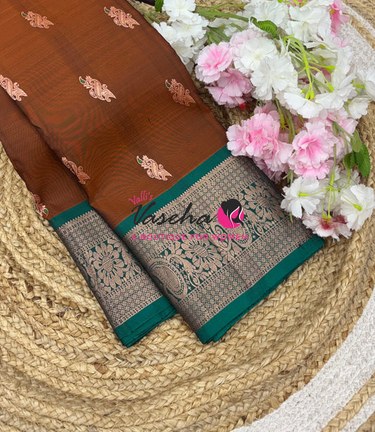 Half Mix - Pure Soft Silk Saree - VVPSS031