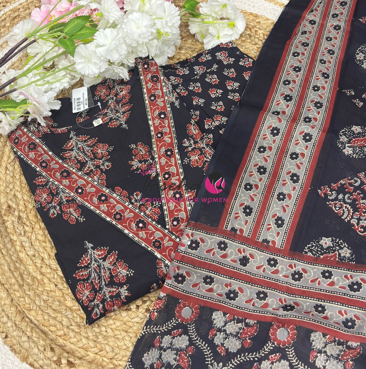 Ready Made |Salwar, Kameez & Duppatta(3pc)|Cotton |VVRMS020