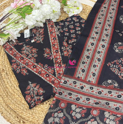 Ready Made |Salwar, Kameez & Duppatta(3pc)|Cotton |VVRMS020