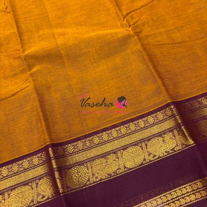 Kanchi Cotton Saree - VVKCS019