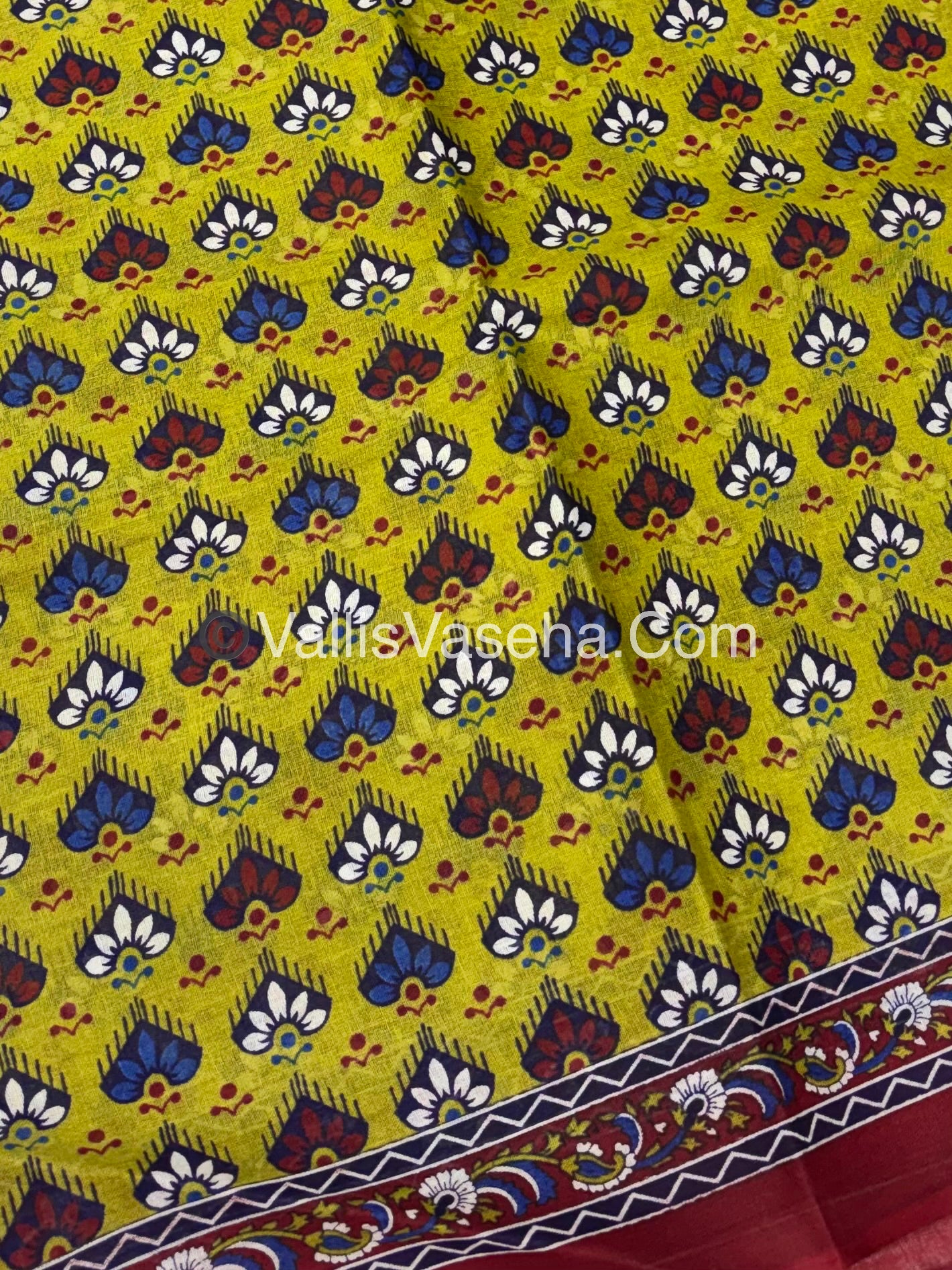 Pure Cotton Voile Saree | VVPVC001