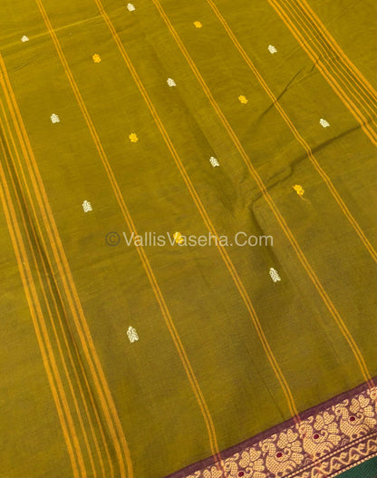 Kanchi Cotton Saree - VVKCS017