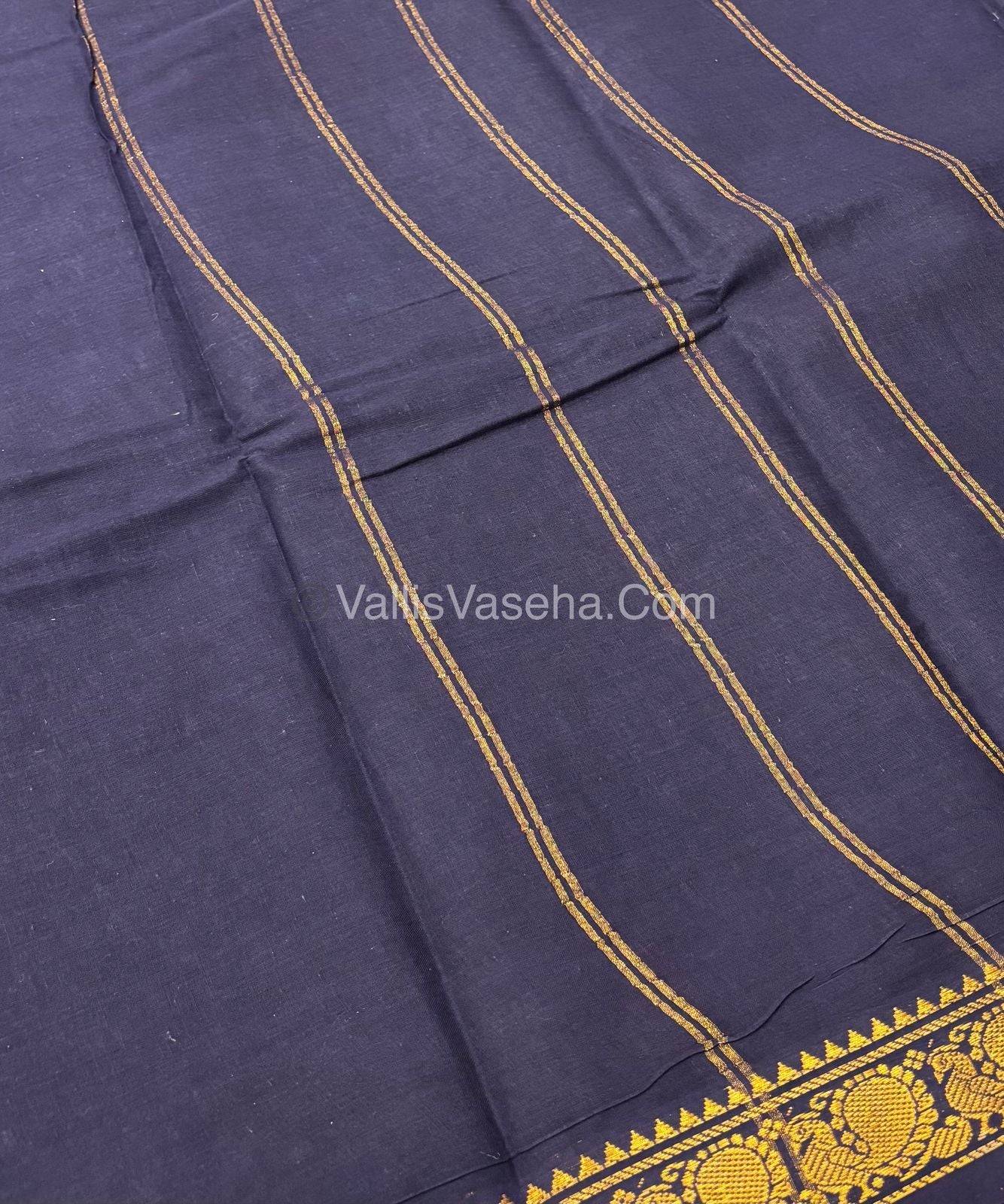 Sungudi Cotton Saree  - Kolam Print  - VVSKP001