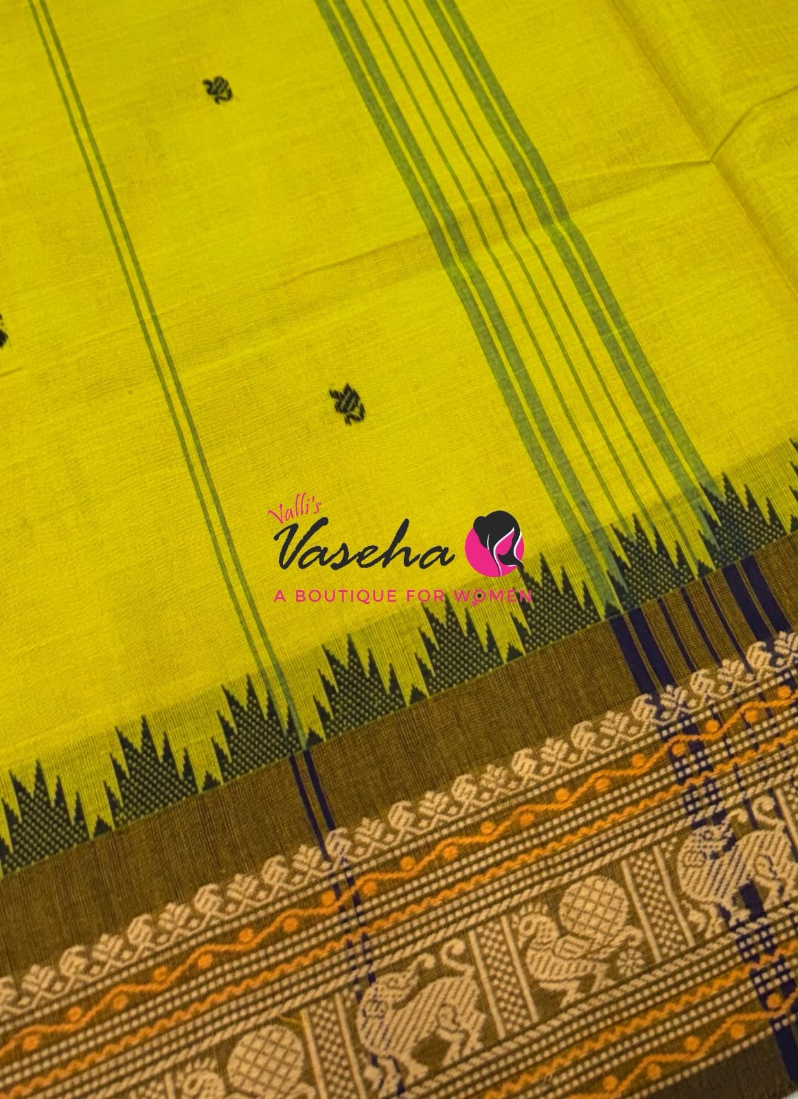 Chettinadu Cotton Saree - VVCCS003