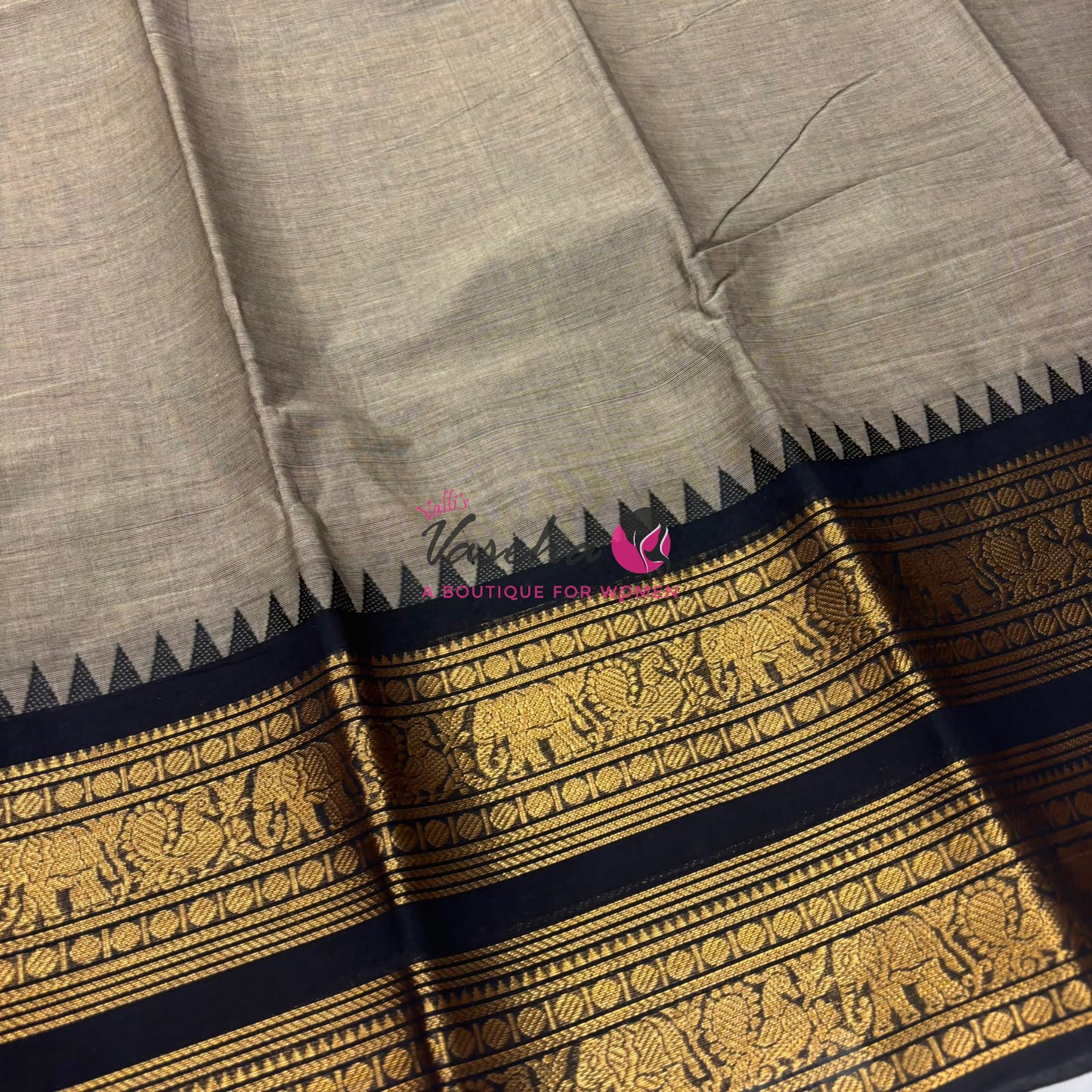 Kanchi Cotton Saree - VVKCS019