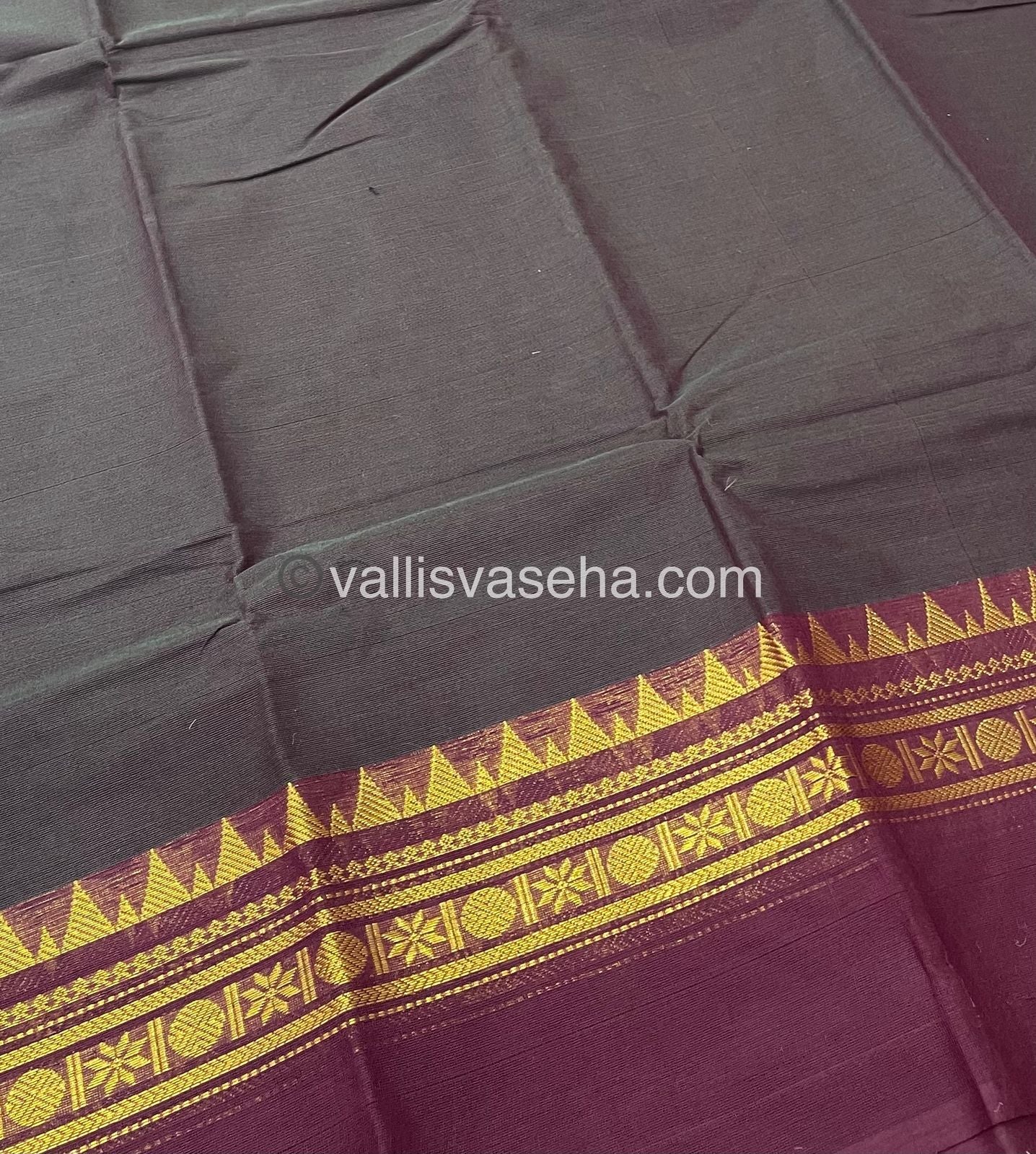 Kanchi Cotton Saree - VVKCS007