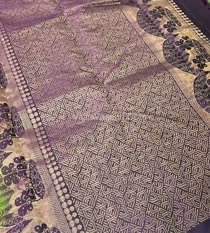 Half Mix - Pure Soft Silk Saree - VVPSS041