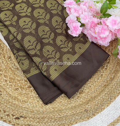 Mixed Cotton Brasso Saree - VVBS001