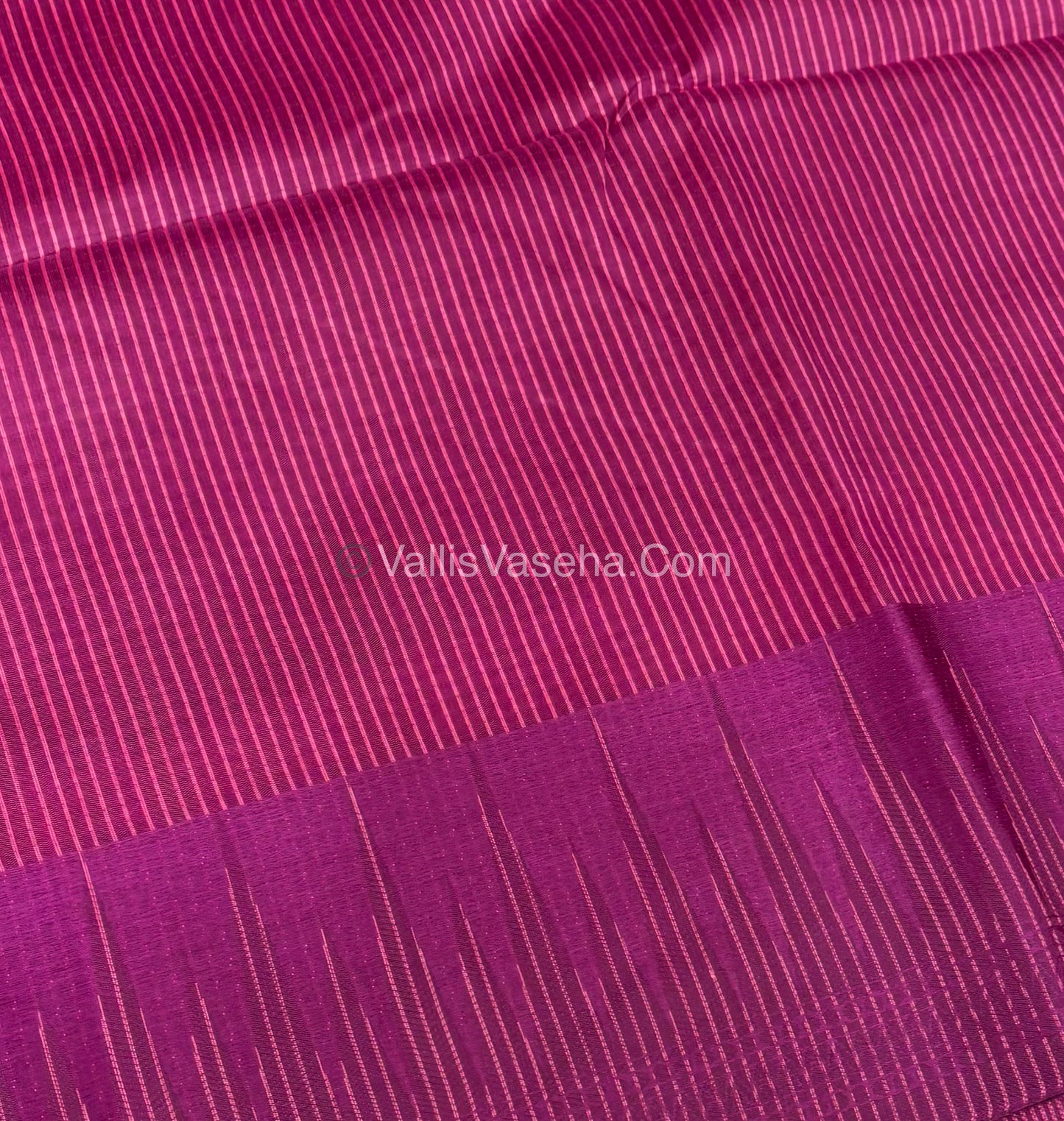 Semi Raw Silk - Pink With Purple Shade - VVRS007