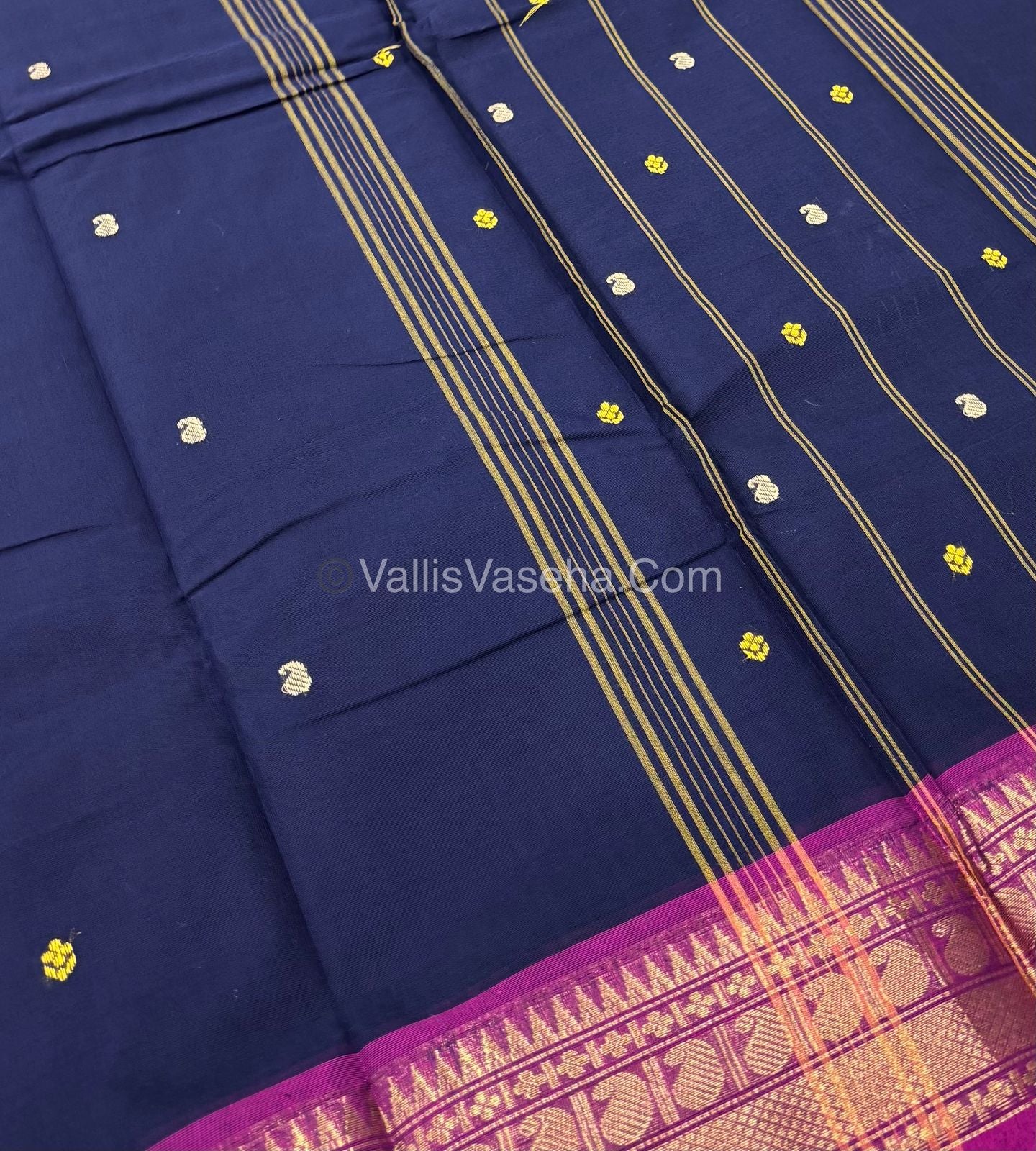 Kanchi Cotton Saree - VVKCS012