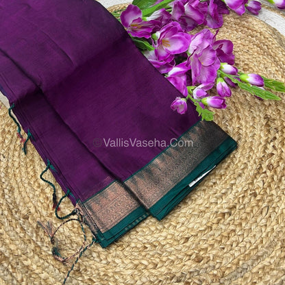Dhaka Cotton Saree - VVDCS001