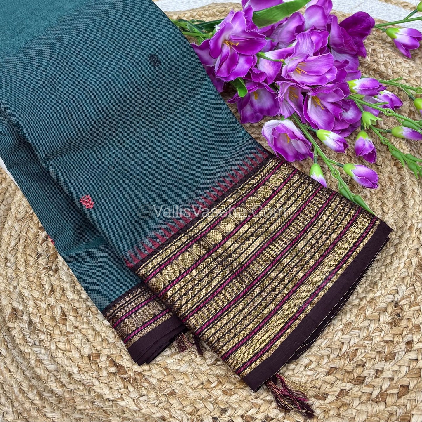 Kanchi Cotton Saree - VVKCS017