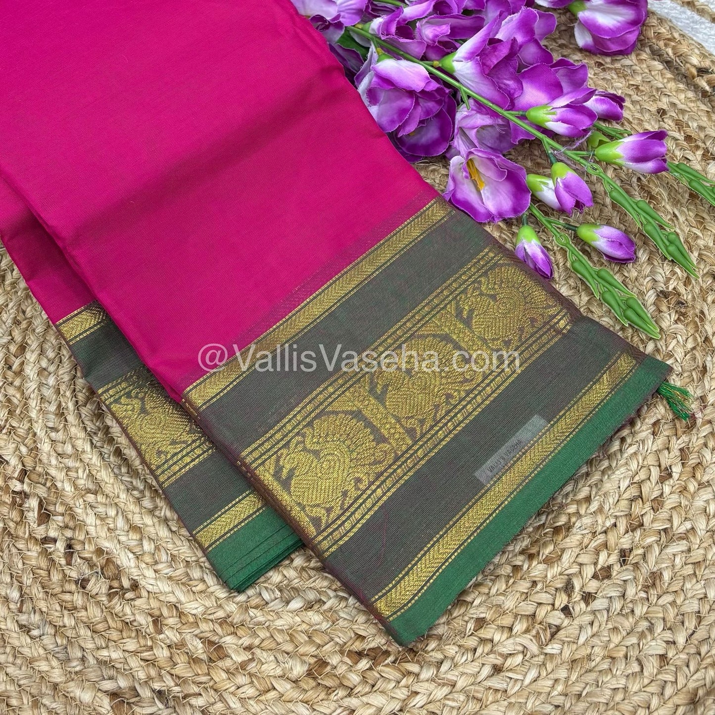 Kanchi Cotton Saree - VVKCS016