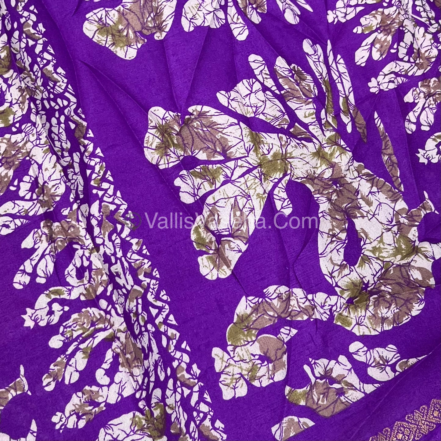 Budget Friendly Sarees - Casual Wear Sarees - Crackle Silk - VVCS002