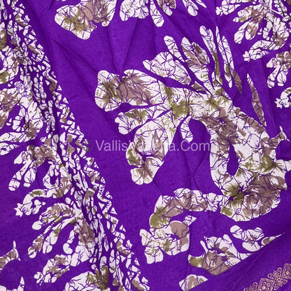 Budget Friendly Sarees - Casual Wear Sarees - Crackle Silk - VVCS002
