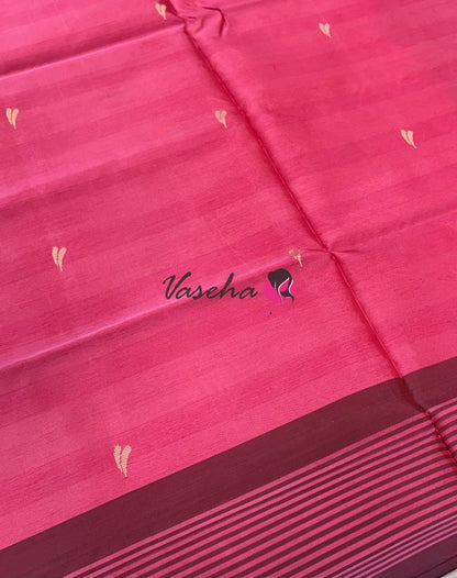 Vazhai Pattu Saree / Banana Pith - With Blouse - VVVPS002