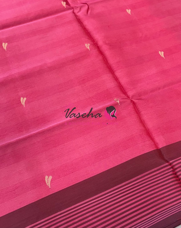 Vazhai Pattu Saree / Banana Pith - With Blouse - VVVPS002