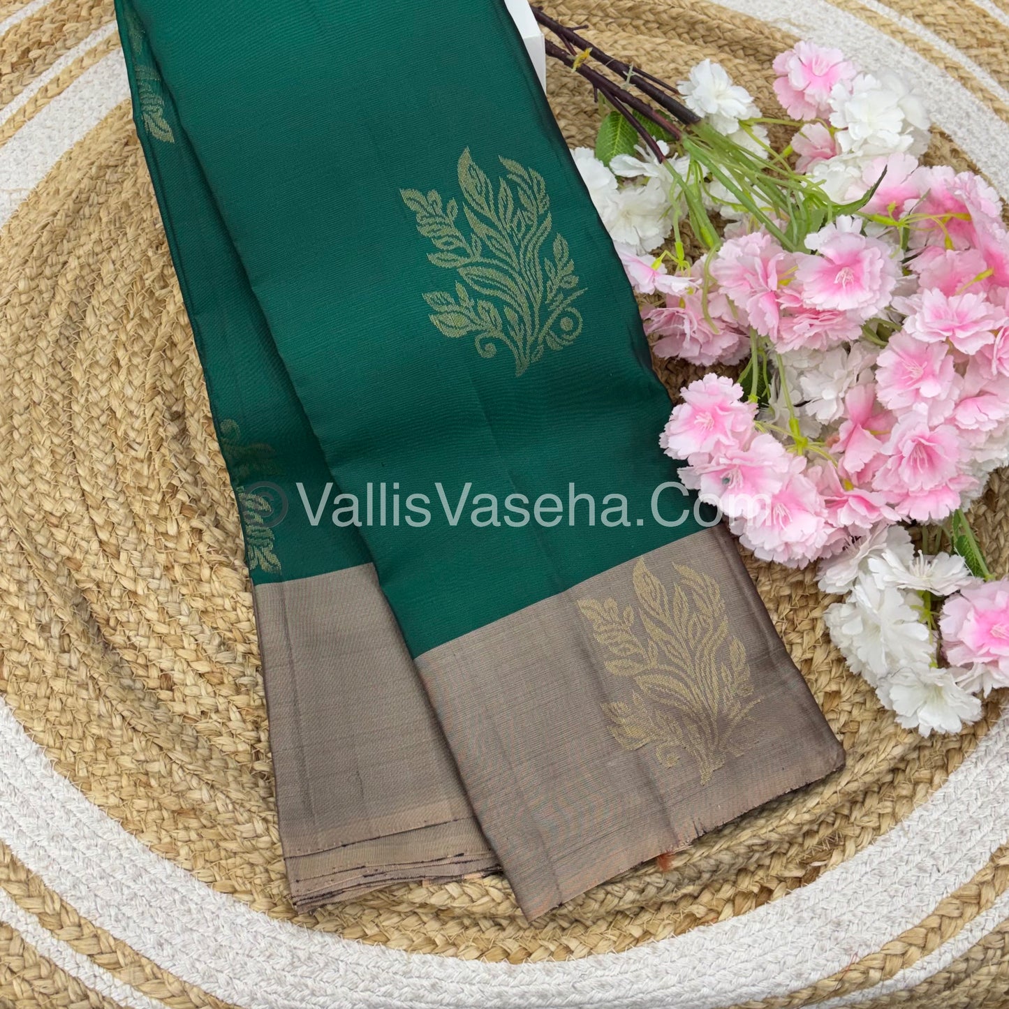 Half Mix - Pure Soft Silk Saree - VVPSS075