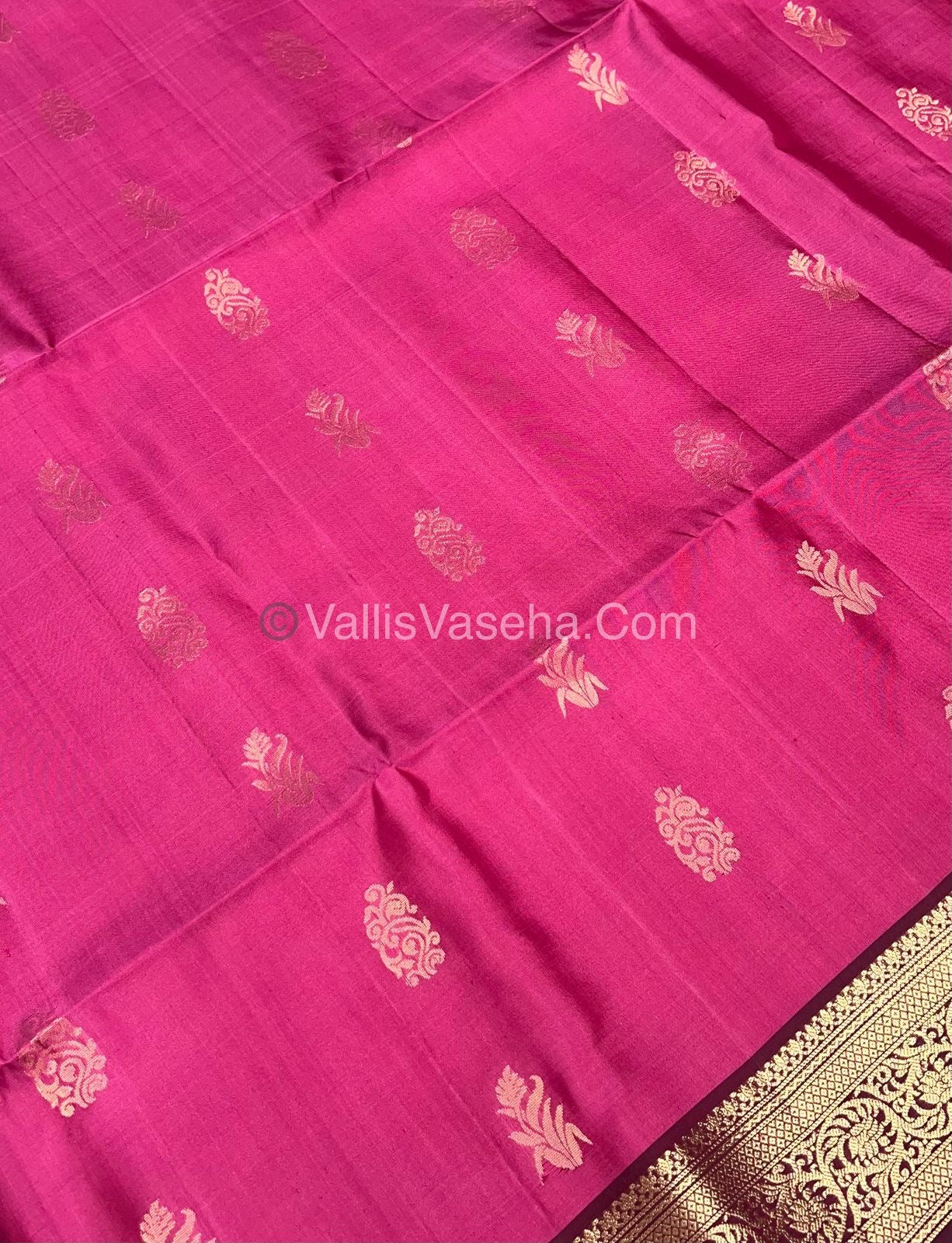 Pure Soft Silk Saree - Kanchi Border - VVPSS015