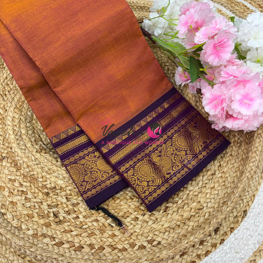 Kanchi Cotton Saree - VVKCS019