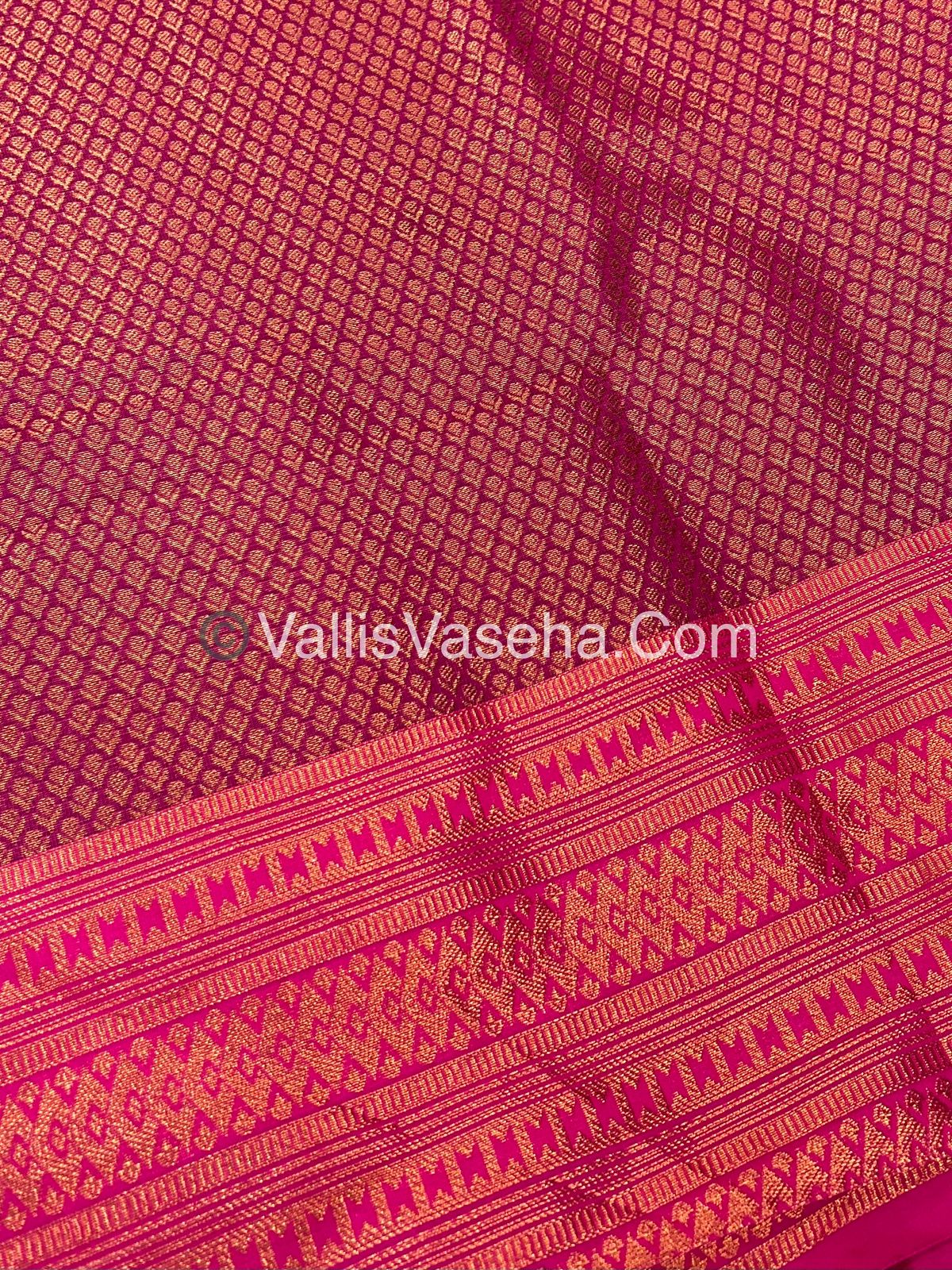 40% less - Offer Saree - Dharmapuram Pattu Saree - VVDS006
