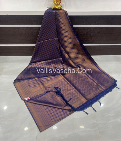 50% less - Offer Saree - Semi Soft Silk Saree   - VVDS006