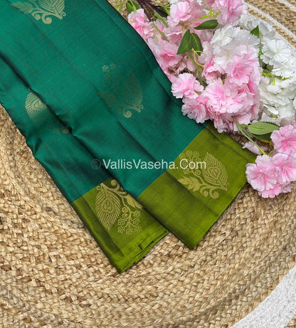 Half Mix - Pure Soft Silk Saree - VVPSS040