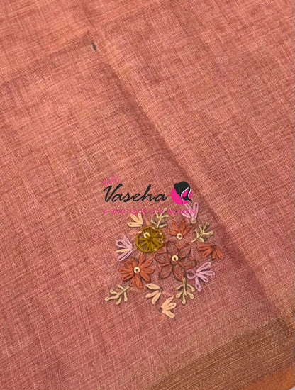 French Knot - Tissue Saree  - VVLFN019