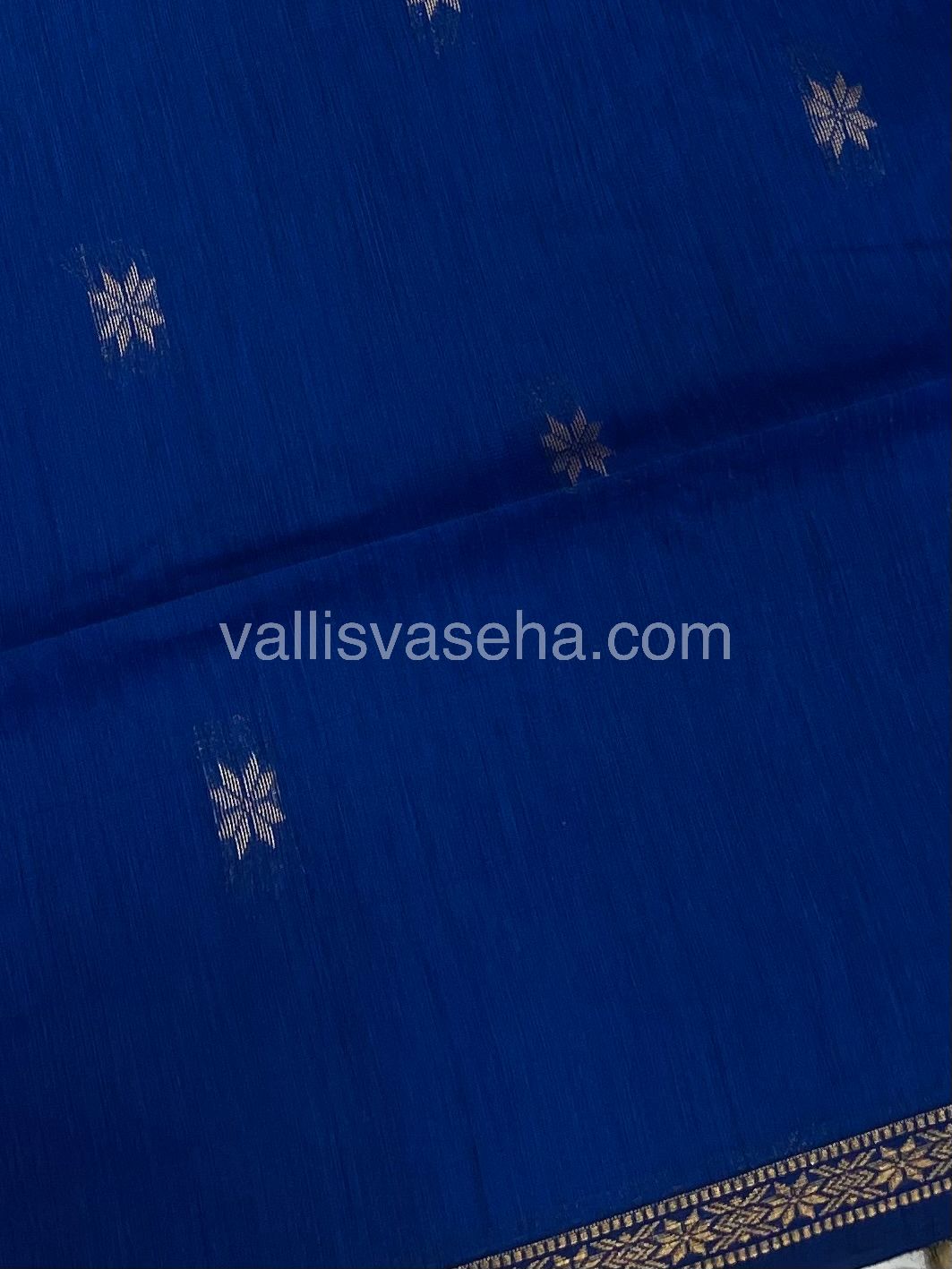 Semi Maheshwari Silk Cotton Saree - VVMSC006