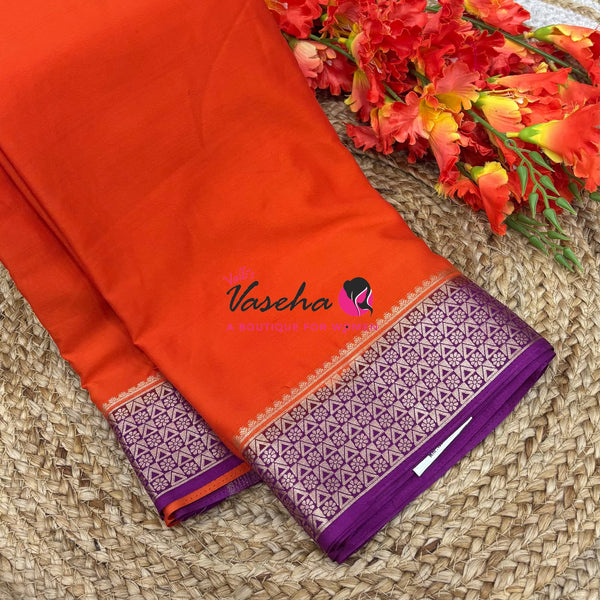 Semi Mysore Crepe Silk Variety  - VVSMC006