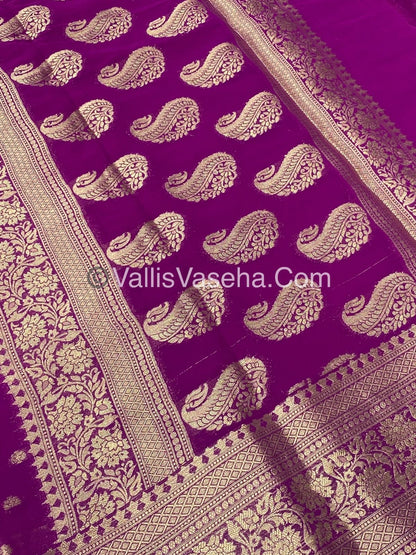Premium Georgette Saree - VVPGS001