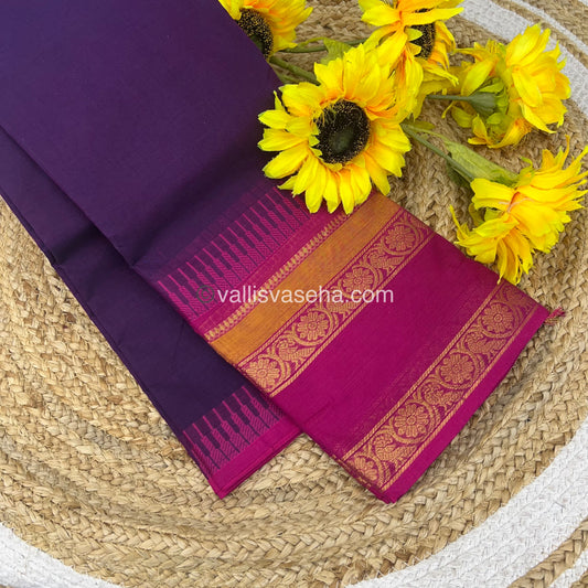 Kanchi Cotton Saree - VVKCS009