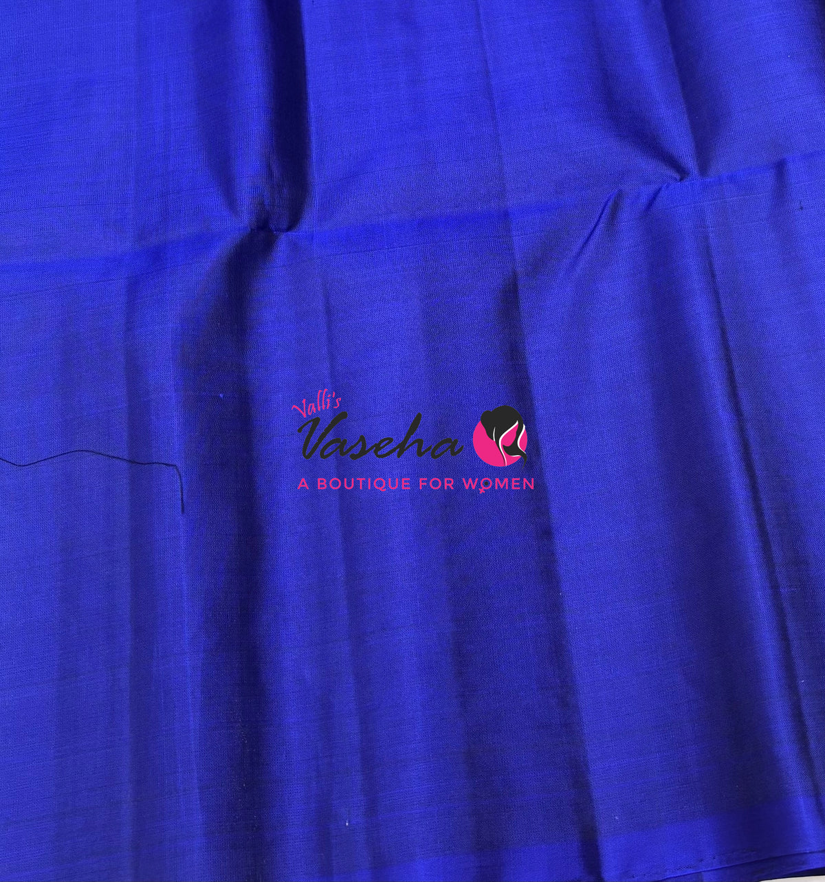 Pure Soft Silk Saree  - Border Less  - Blue Shade - VVPSS102