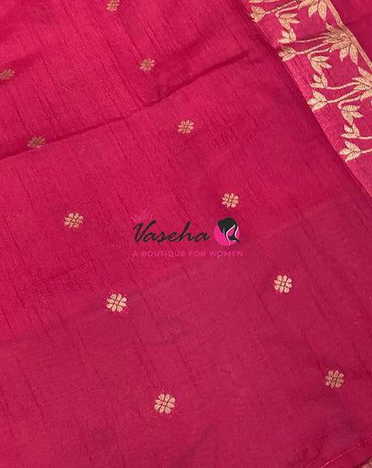Banarasi - Heritage Meenakari Silk - Pink Shade - VVBHS013