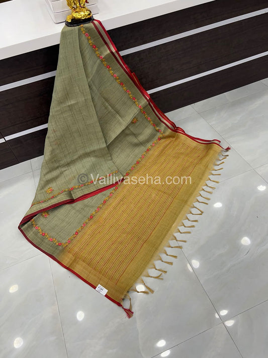 French Knot - Tissue Saree -  VVLFN001