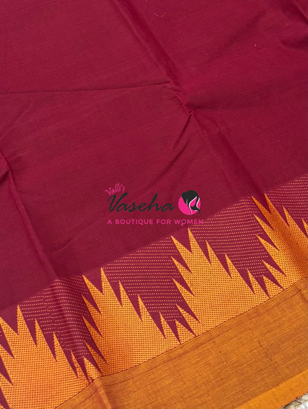 Chettinadu Cotton Saree - VVCCS003