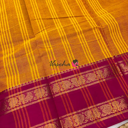 Kanchi Cotton Saree - VVKCS019