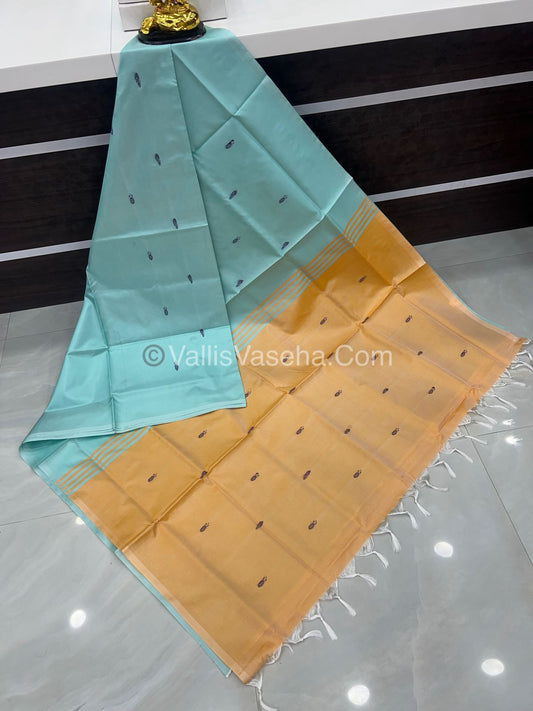 Vazhai Pattu Saree / Banana Pith - With Out Blouse - VVVPS001