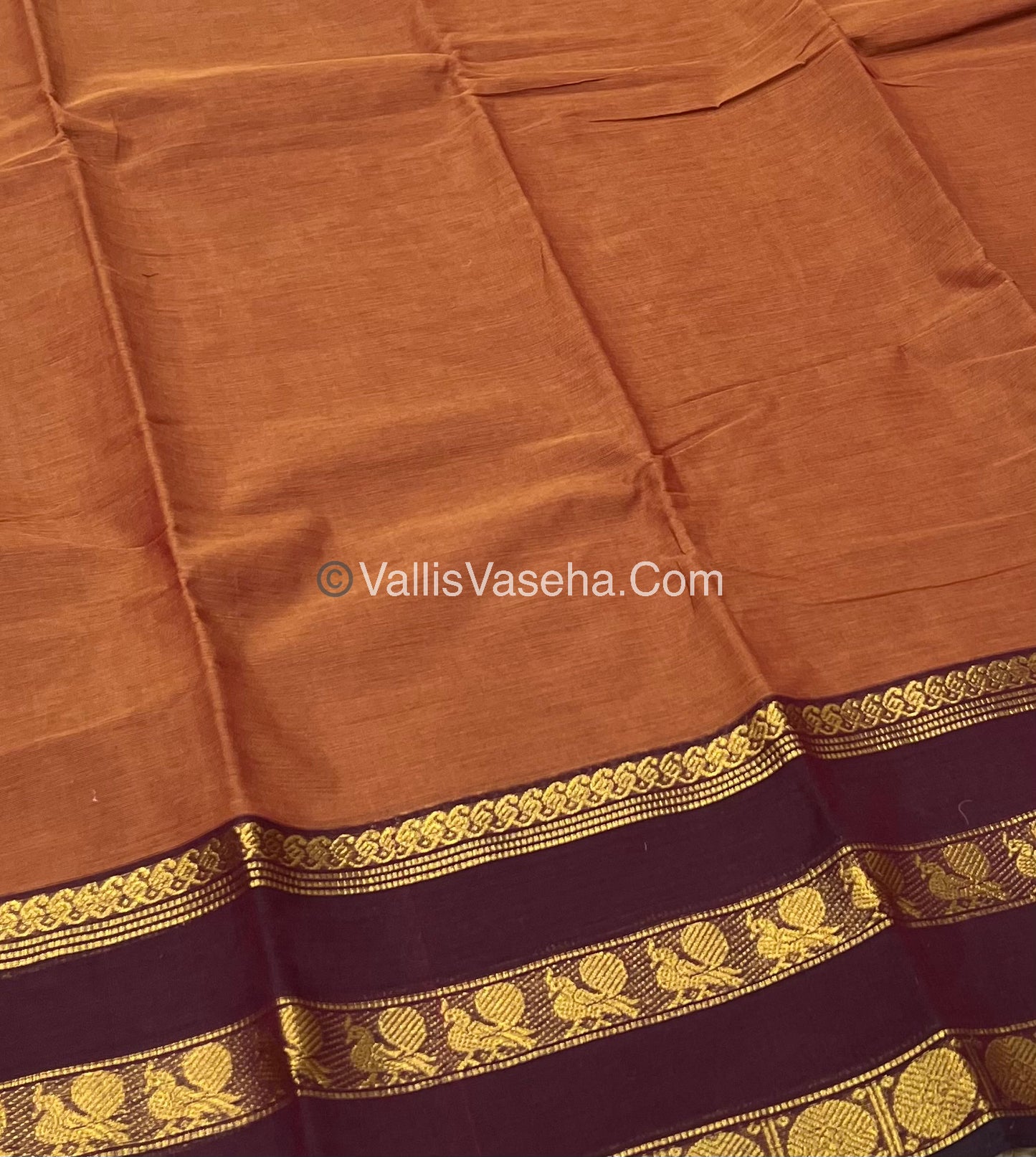 Kanchi Cotton Saree - VVKCS015