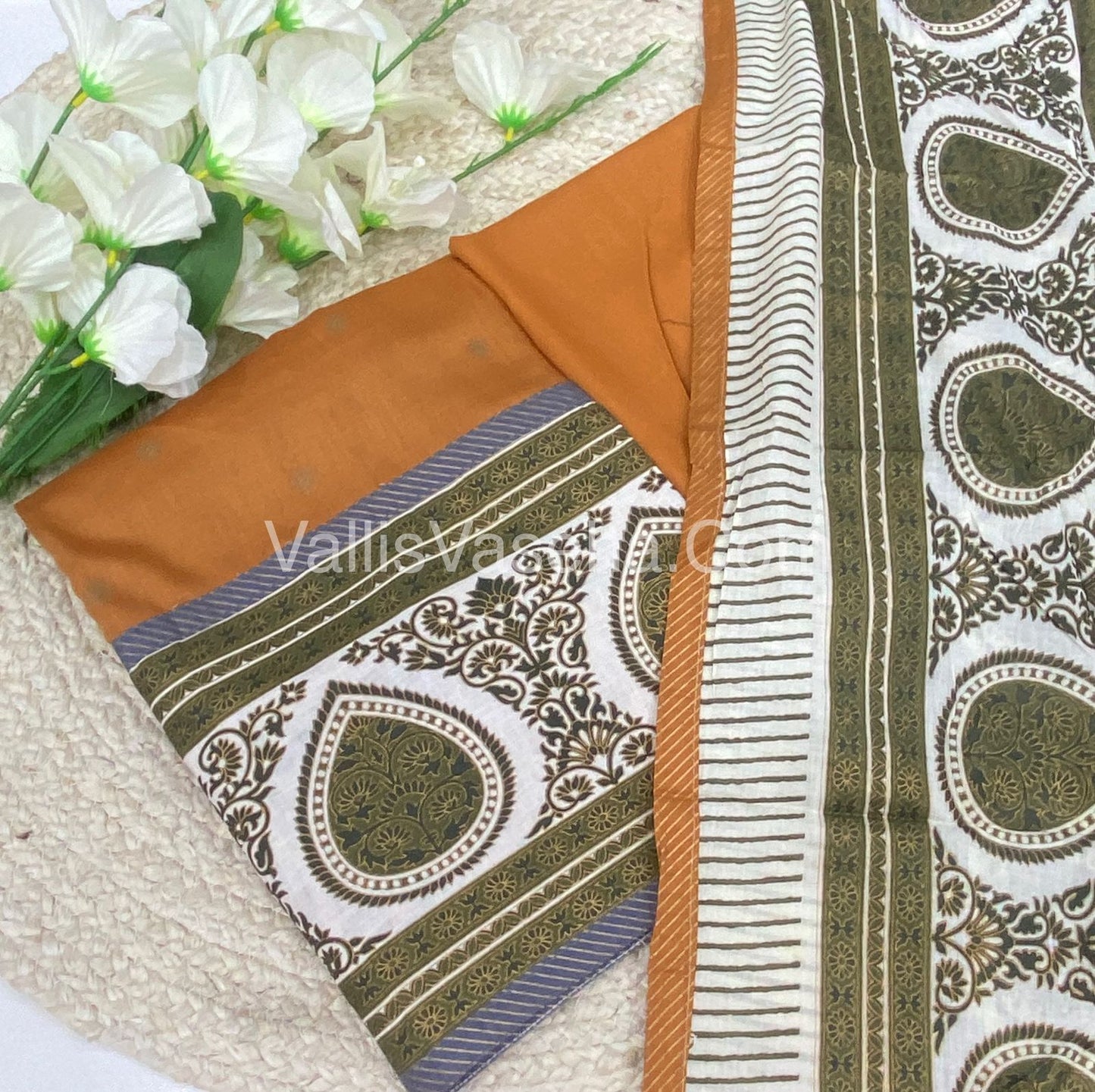20%less - Offer Unstitched Material - Pure Cotton Material - VVDUM003