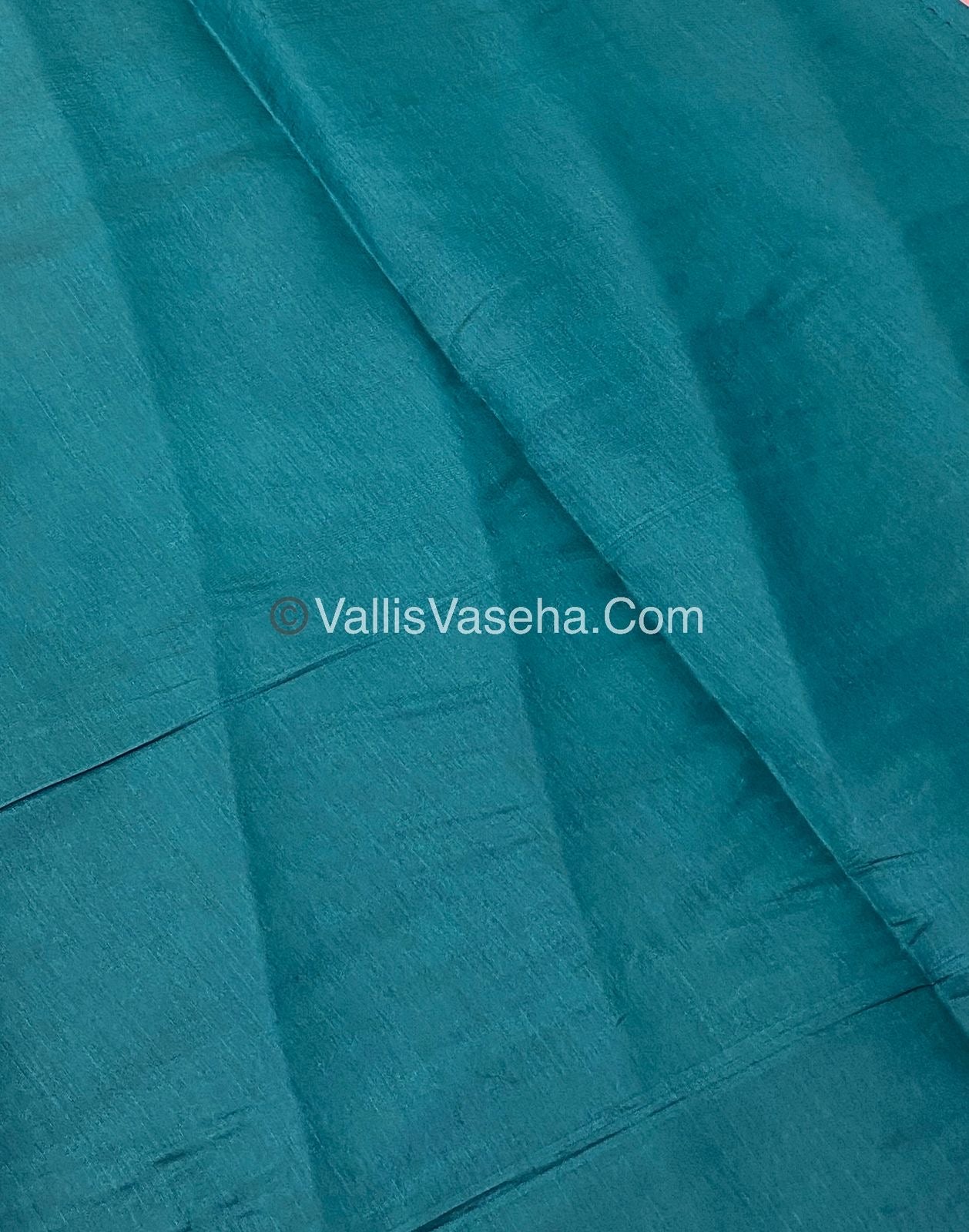 Butter Silk - Light Peachish pink & Purple Combo - VVBS002