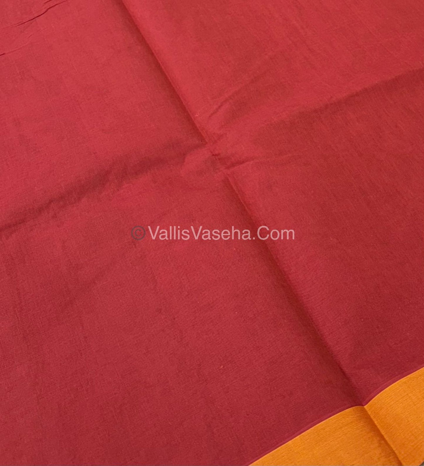 Premium Negamam Cotton Saree - VVNCS001