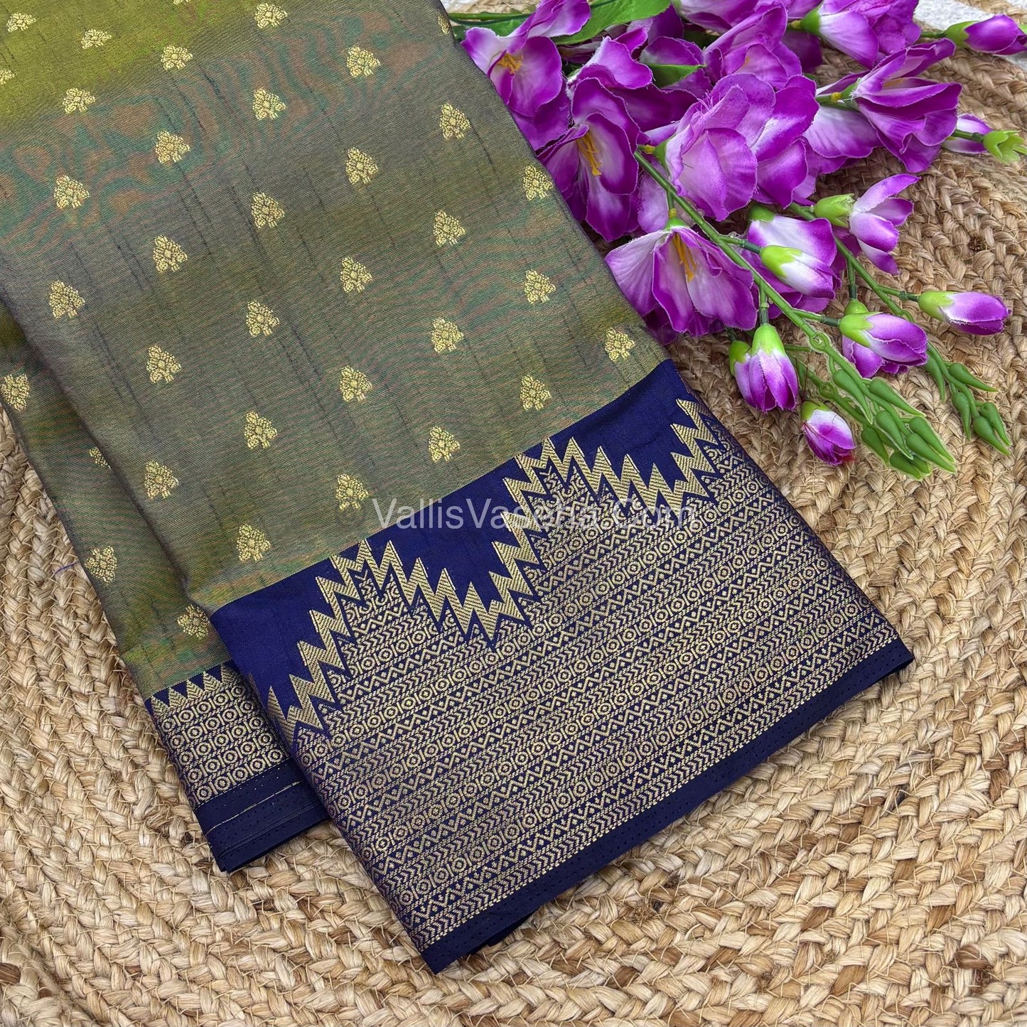 Semi Tussar Silk  - VVSTS026