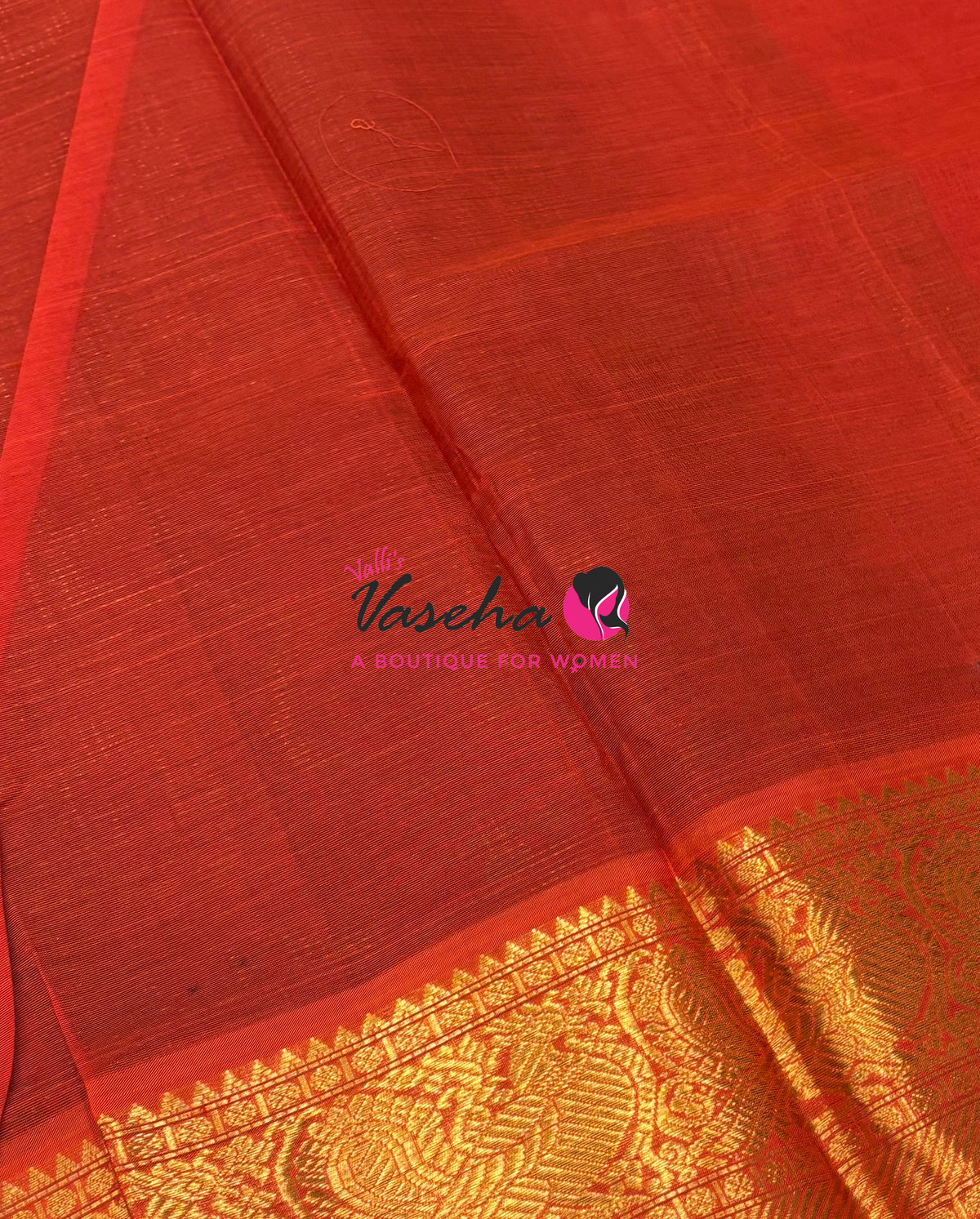 Pure Silk Cotton Saree - Vairavoosi Checks - Mayil & Chakkaram - VVMCV001