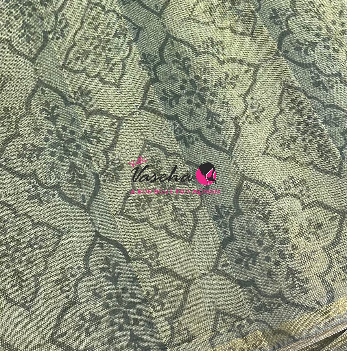Linen Tissue Saree - VVLTS010
