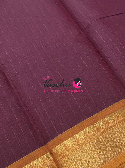 Kanchi Cotton Saree - VVKCS027