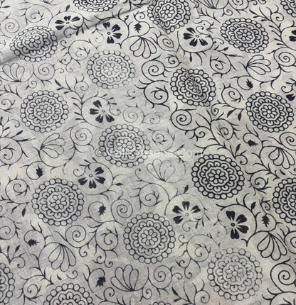 Pure Kalamkari Cotton Saree - VVPKC002